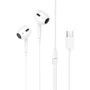 Wired earphones with microphone Hoco M101 - white