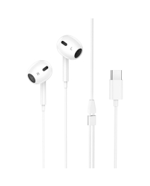 Wired earphones with microphone Hoco M101 - white