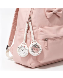 &quot;RegalPop&quot; Watch with Lanyard - Black and White
