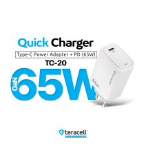 Teracell Evolution TC-20 PD 65W Home Charger
