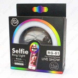 Selfie LED Ring RG-01 RGB 9cm Akcija!!!
