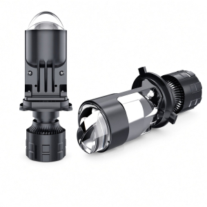 Mini Dual Projector LED Headlight A9 H4 LHD LHL-A9-PL-H4-LHD