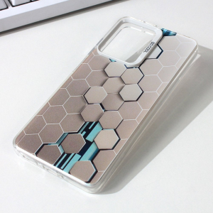 "Honeycomb" case for iPhone 11 - white