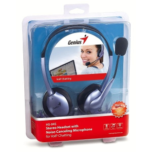 Наушники Genius HS-04S с микрофоном