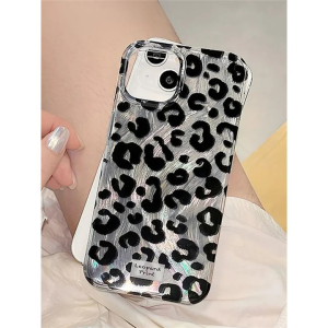 Futrola "Leopard" za iPhone 16 - crna