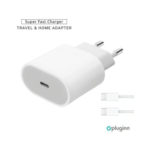 Kućni Punjač Pluginn AJ-20 A2347 EMC3621 PD Fast 20W za iPhone (PD-Type-C) CE