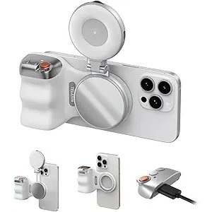Bluetooth držač/grip i stabilizator slike sa LED lampom