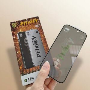 Zaštitno staklo Privacy 5D Anti-Static 480AB/500CC za iPhone 18 Pro Max