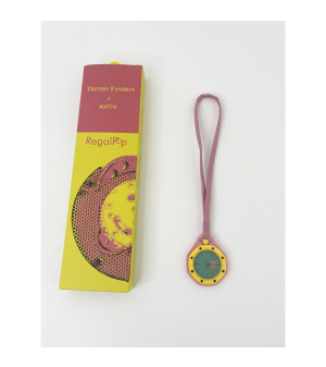 &quot;RegalPop&quot; Watch Pendant - Yellow