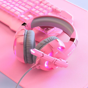 Gaming slušalice K2 - roza