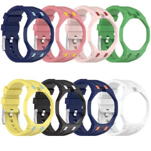 Smartwatch band &quot;Regal Pop&quot; - yellow