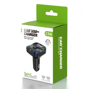 MP3/FM modulator i punjač za automobil C56