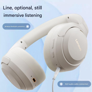 Bluetooth slušalice Lenovo EB325 Headworn - bijela