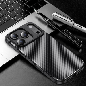 Futrola "Defender Carbon" za iPhone 18 Pro Max - crna