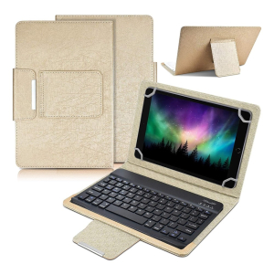 Futrola za tablet 11&quot; sa bluetooth tastaturom - zlatna